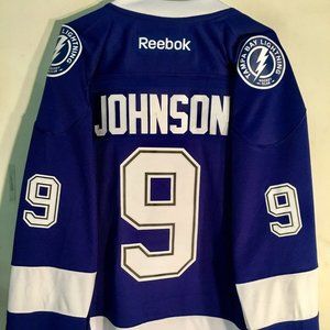 Reebok TAMPA BAY LIGHTNING TYLER JOHNSON Men's Premier JERSEY Sz 2XL or 3XL New